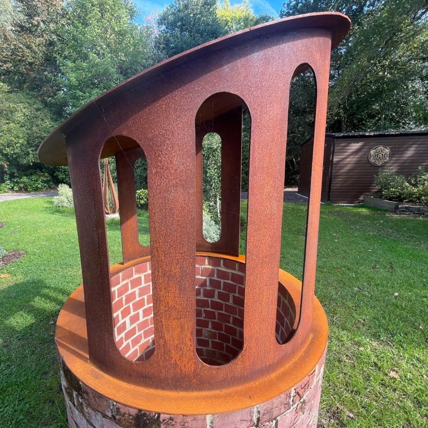 CorTen Well Roof Project