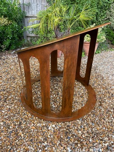 CorTen Well Roof Project