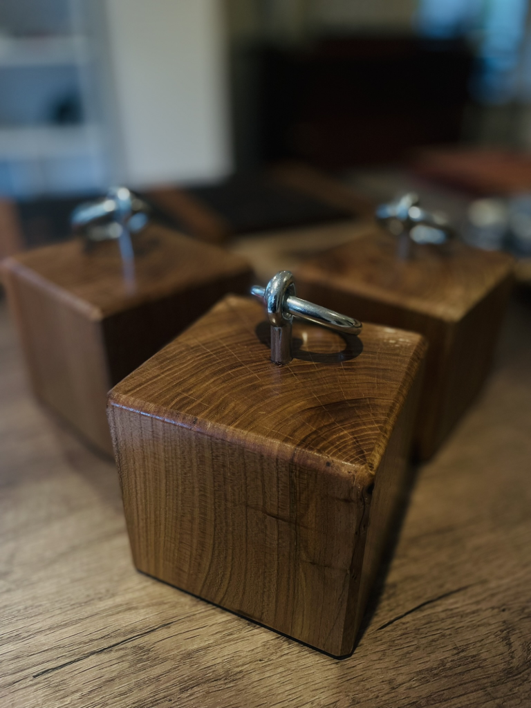 Jonathan Price Sculptures Hardwood Doorstop